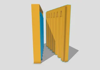Free 3D file Crayon Mold 🖍️・3D printer design to download・Cults
