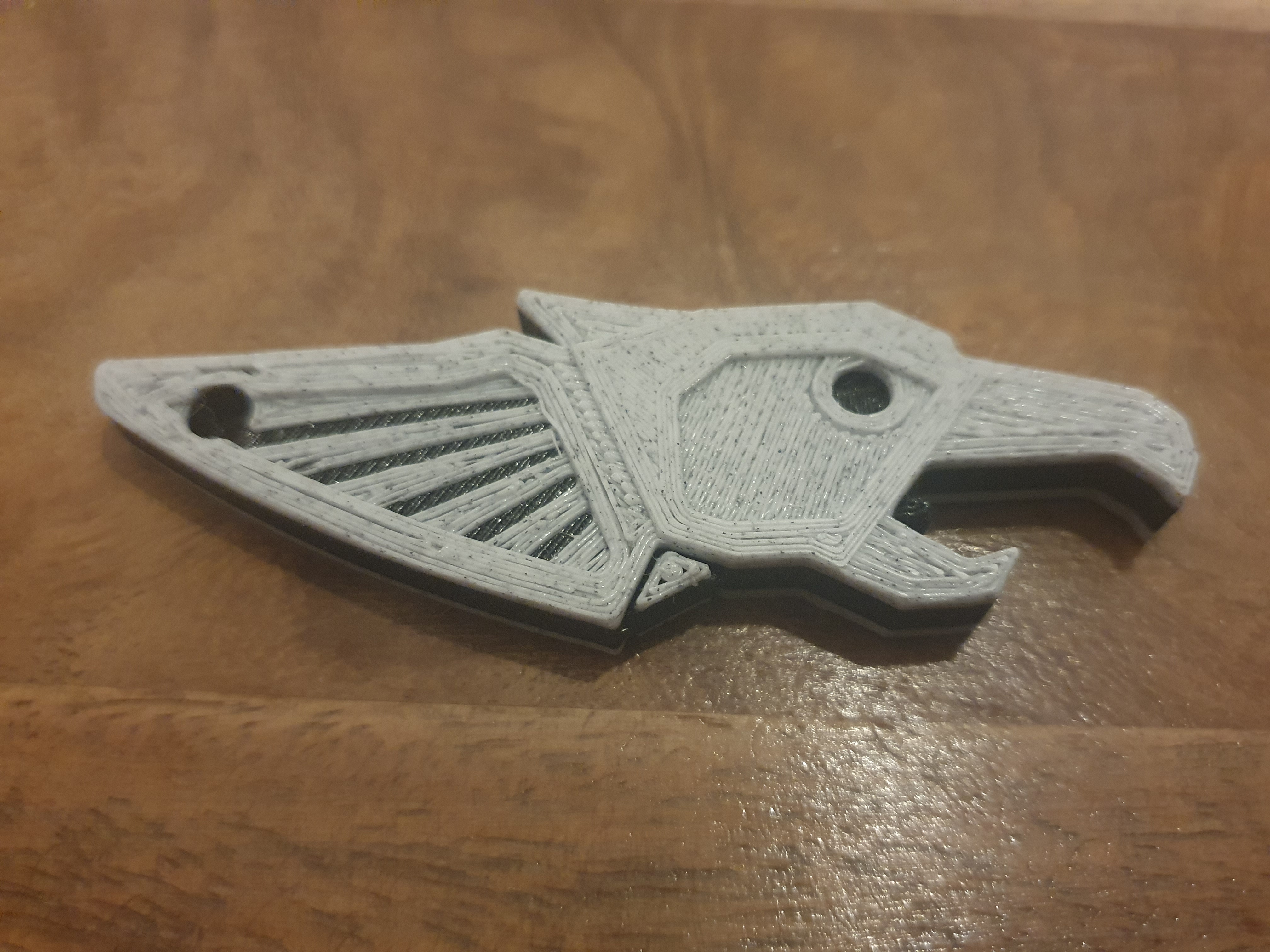 Miniatura 2 do modelo 3D Eagle keychain / bottle opener