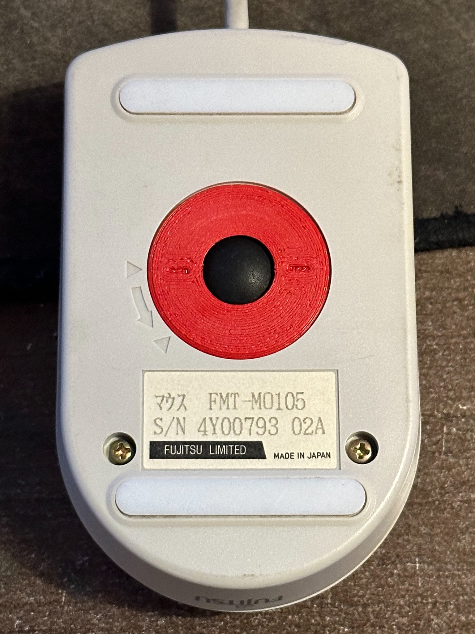 FM Towns FMT-M0105 Mouse Ball Cover
