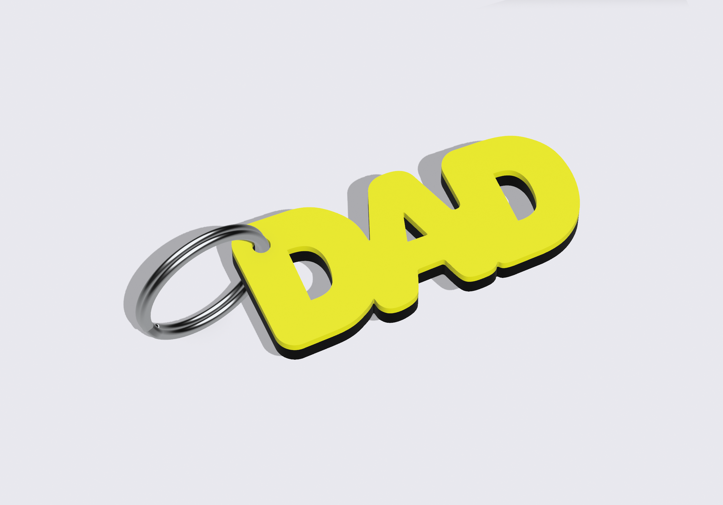 Dad keychain