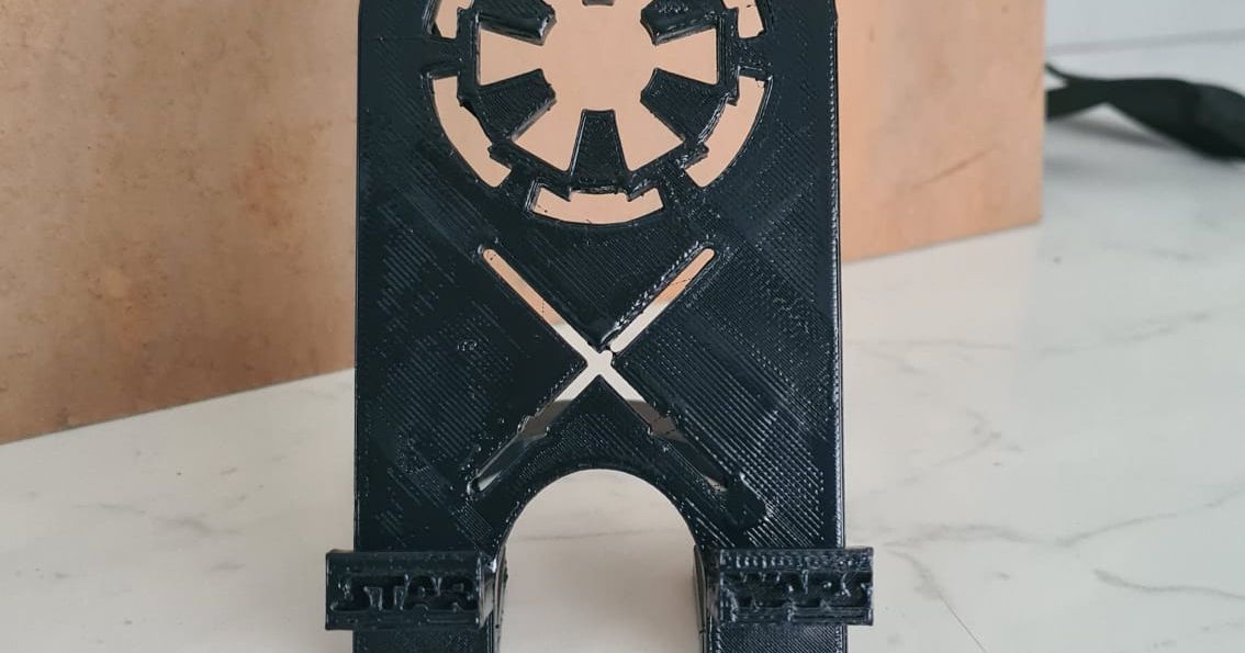 Star Wars Imperial Phone Holder by JMaia | Download free STL model ...
