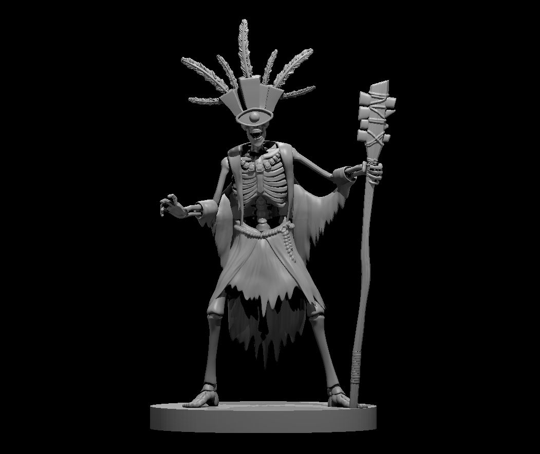 Xamã do Povo Lagarto - Lizardfolk Shaman