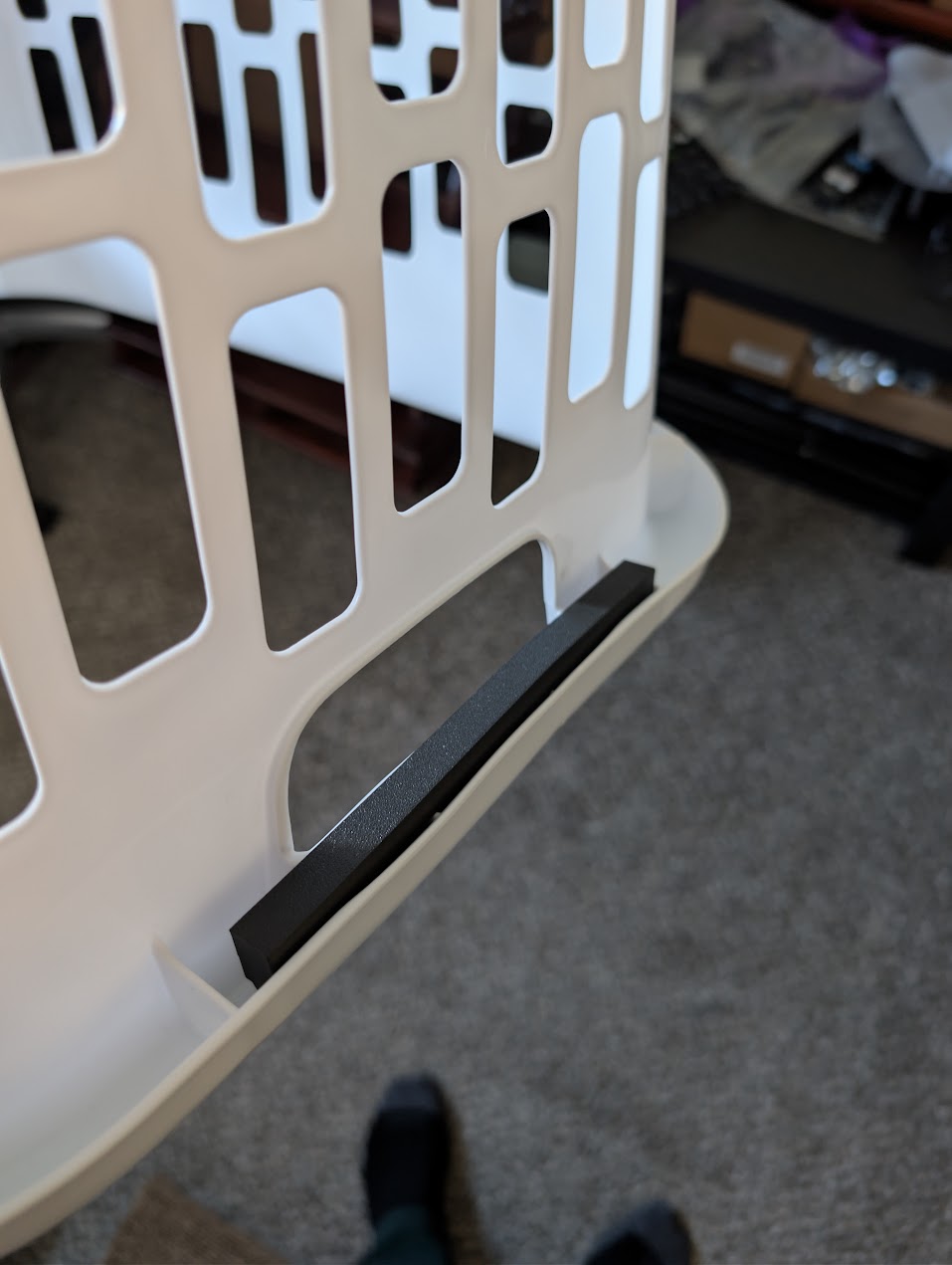 Sterilite press-fit handle