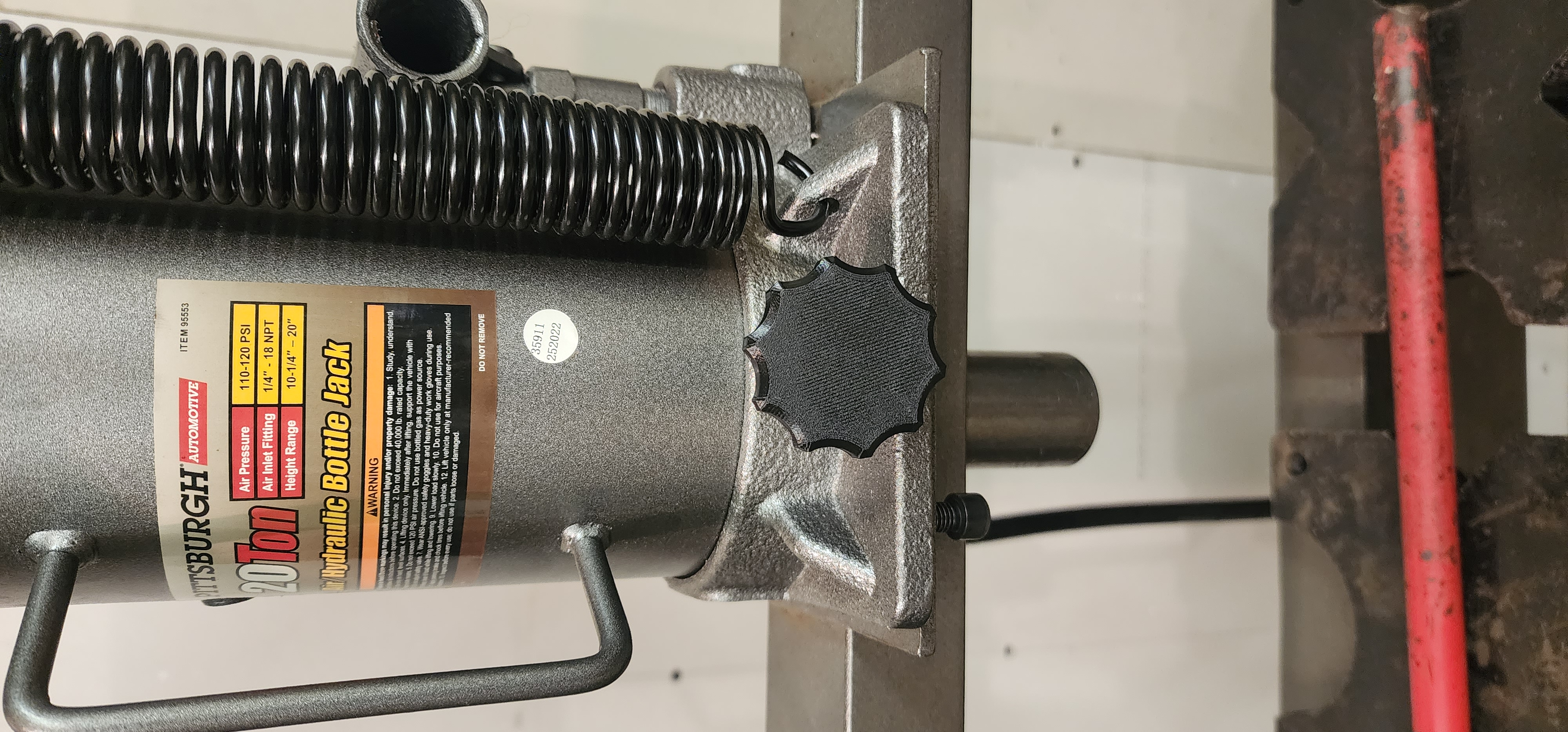 Harbor Freight 12 or 20 Ton Press Knob