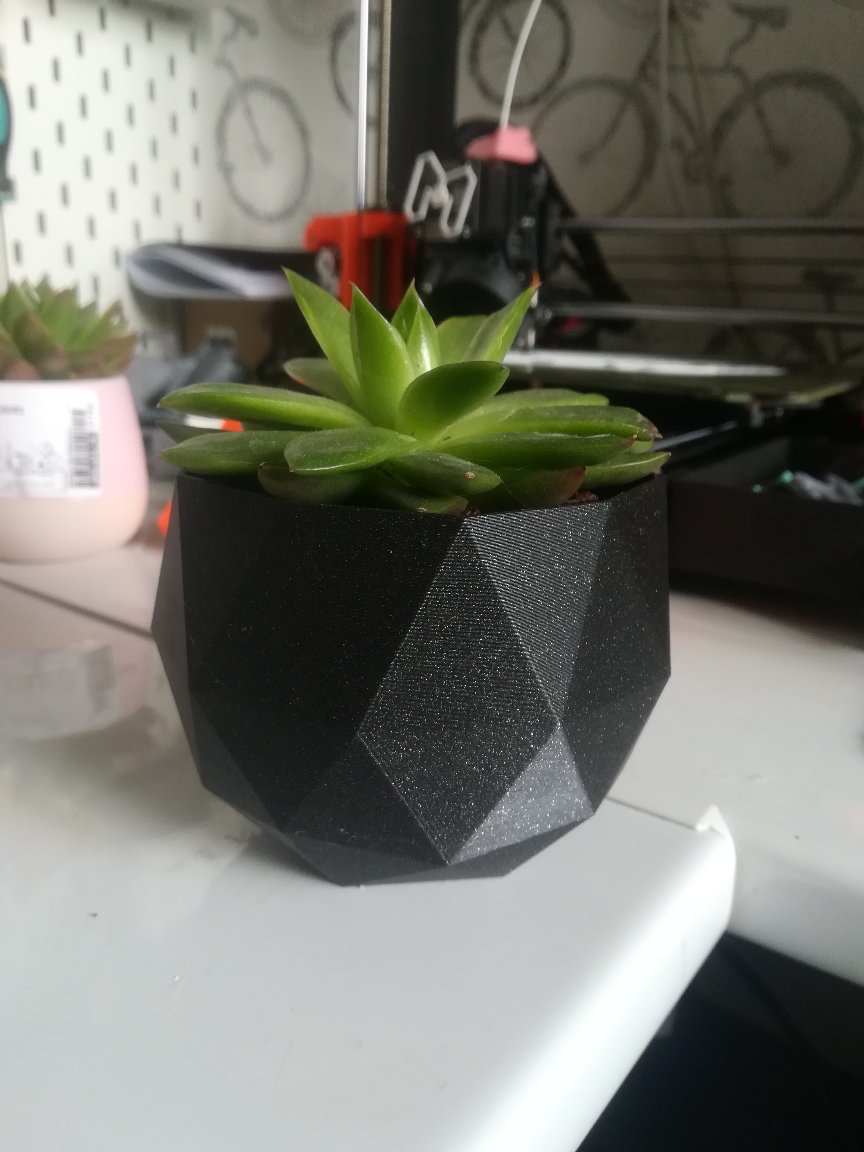Geometric succulent pot