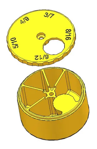 Washer dispenser box