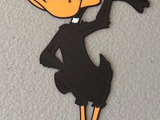 Multicolor Daffy Duck Magnet