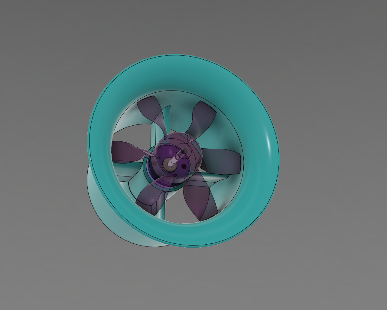 8520 Brushed Ducted Fan Unit