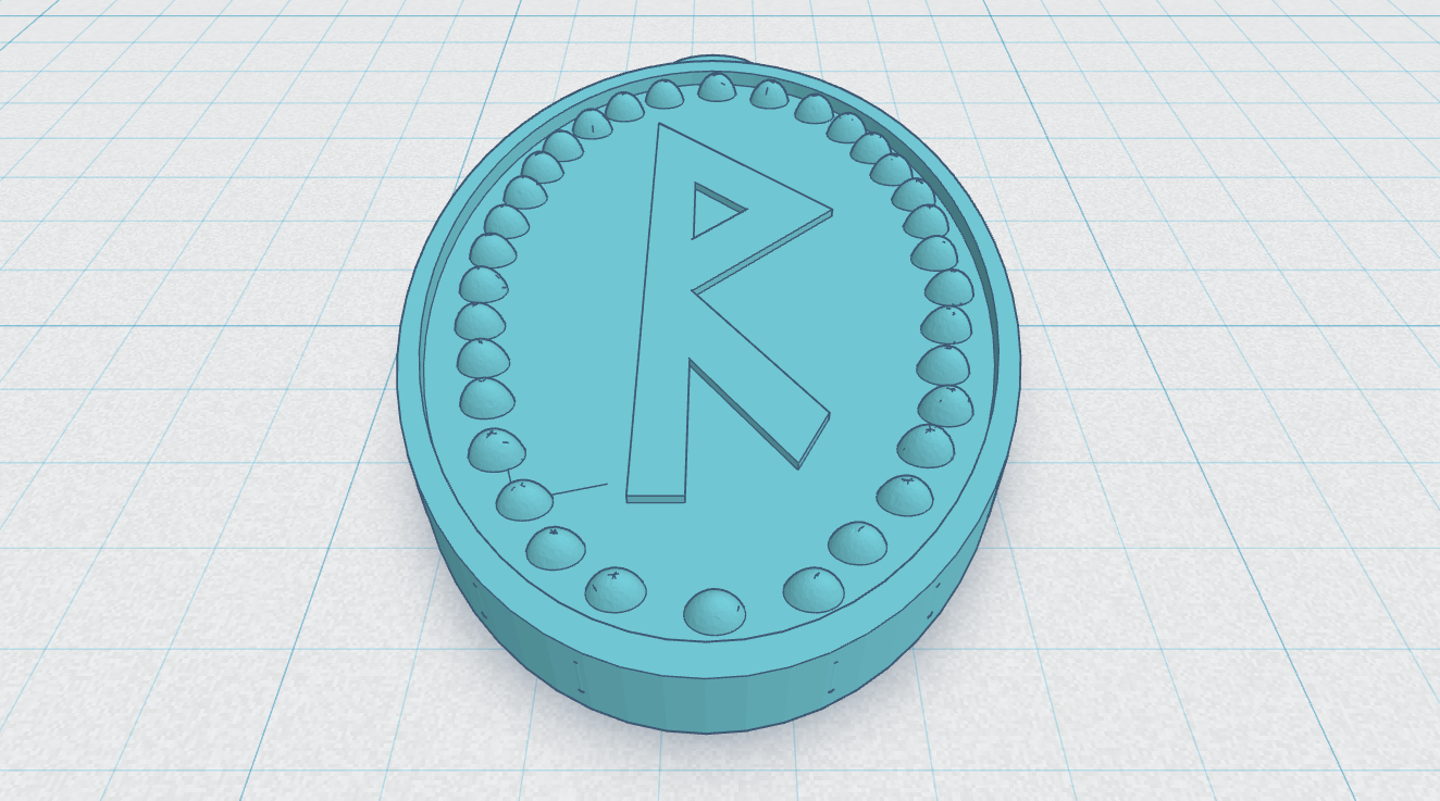 Viking Pendant - R – Raido by Peter Ennist | Download free STL model ...