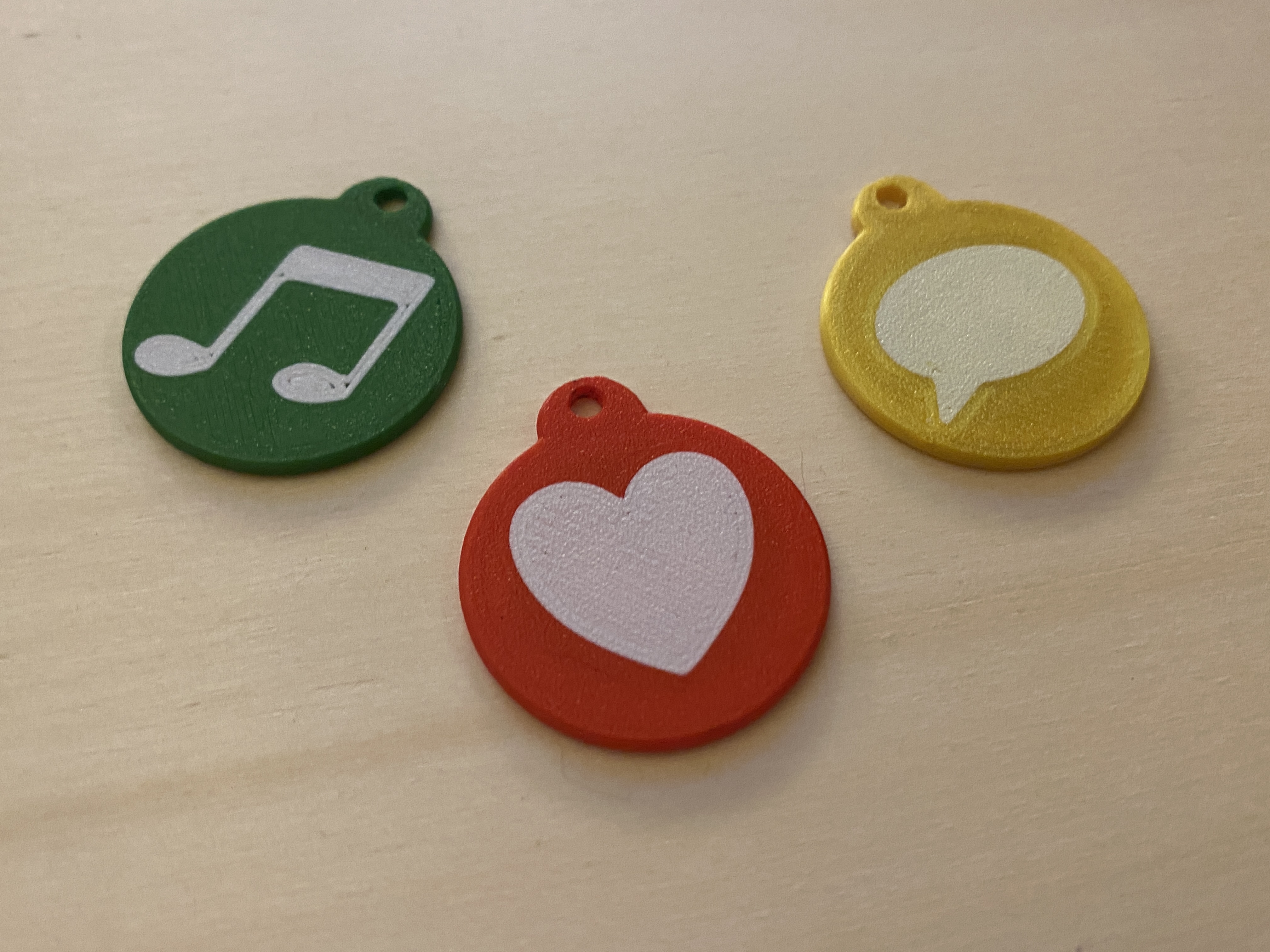 NFC Keychain for Social Media