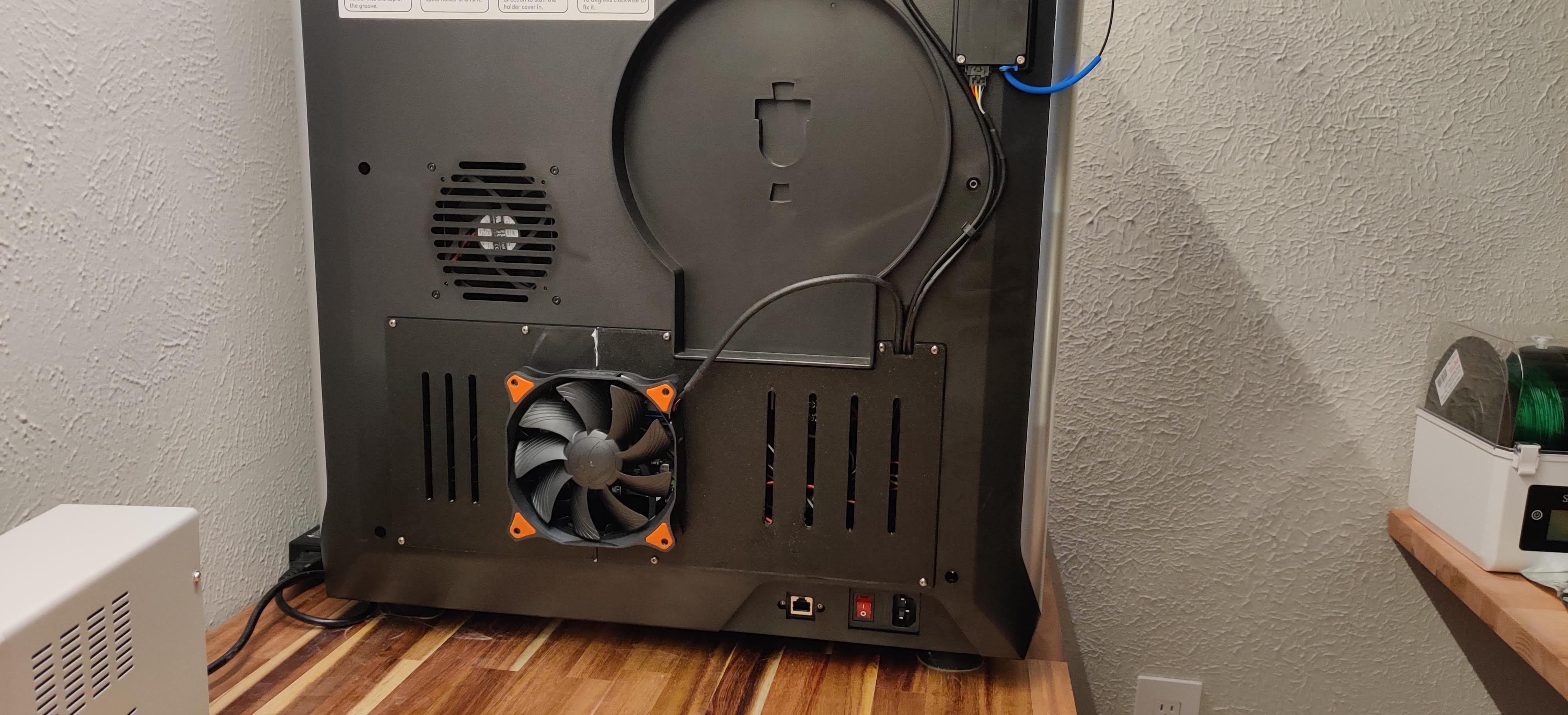Xmax3 120mm fan back cover