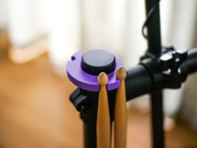 Screwless Drumstick Holder (Alesis E-Drum kit)