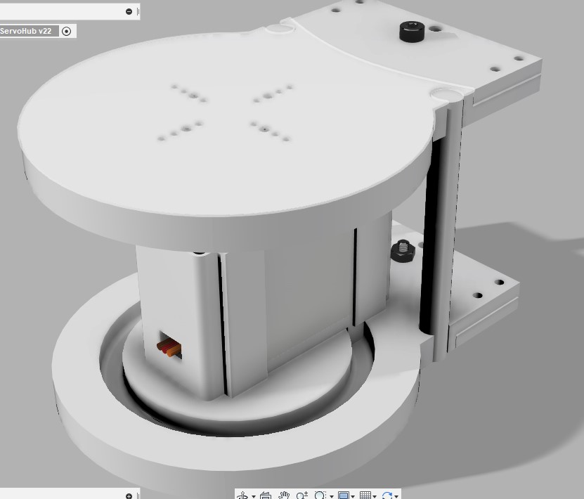 Servo Mount Attempt