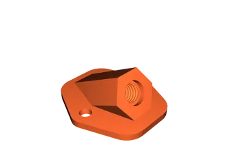 Outlet with M6 PTFE fitting for filament container by Giel Dols ...
