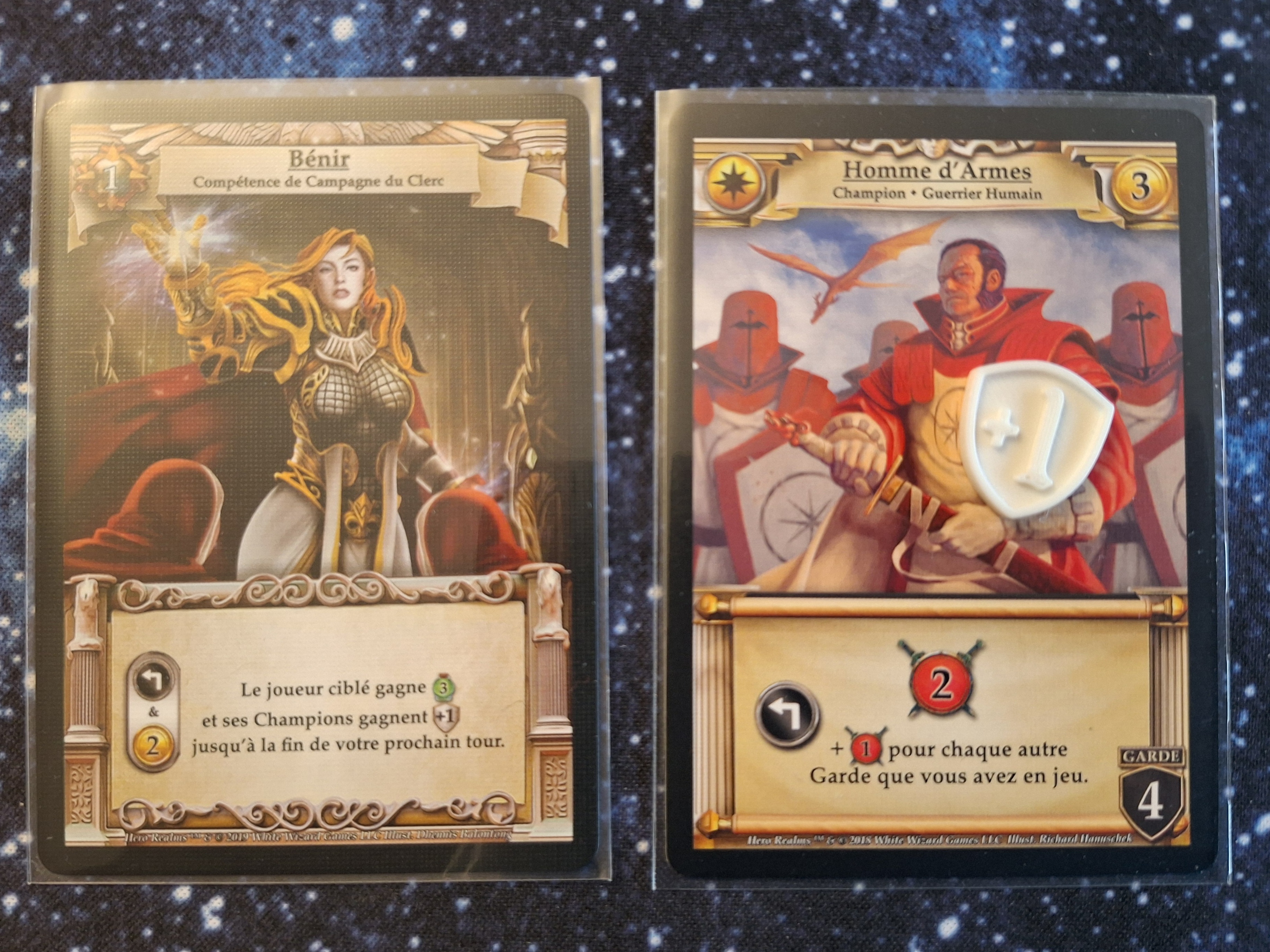 Cleric Blessing Token for Hero Realms