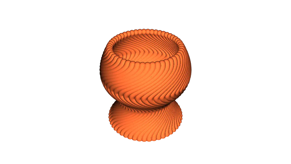 Wave pot by Keishiro Ueki | Download free STL model | Printables.com