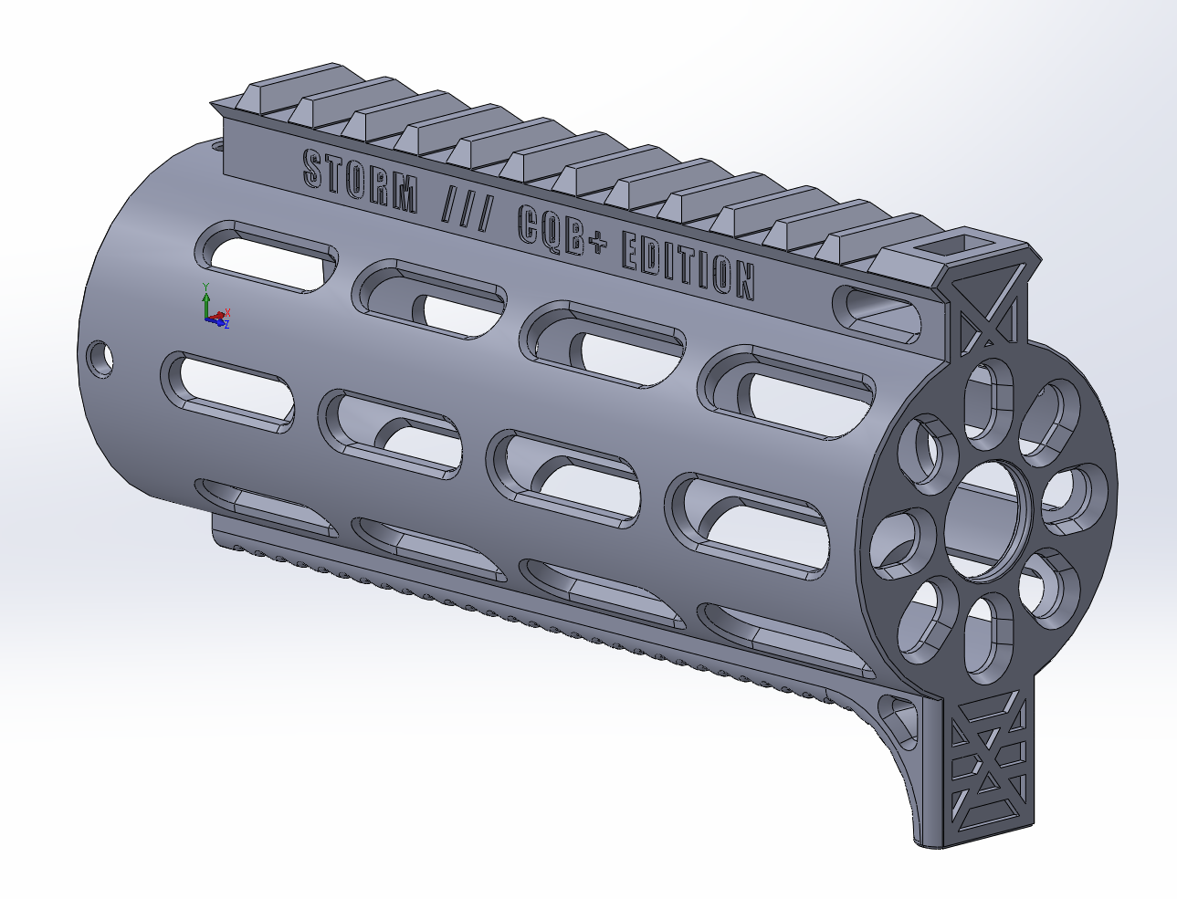 Sweetheart Storm 2023 Custom Handguards by HackOnWheels Download