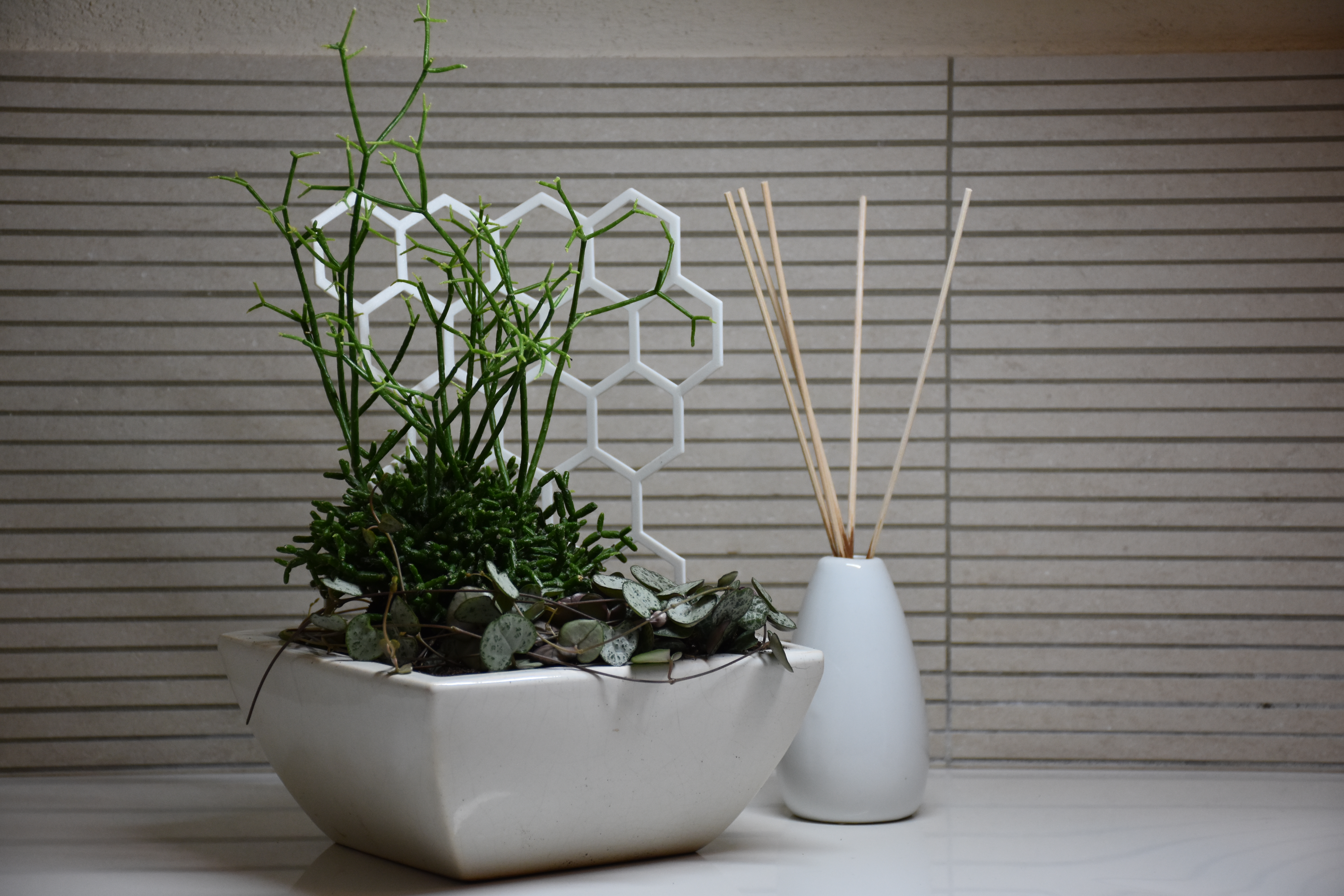 Simple hexagon trellises
