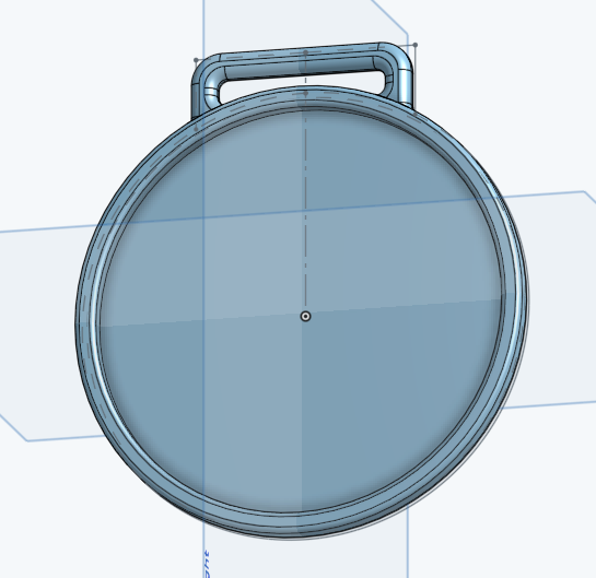 Award Medal Blank 88mm Round