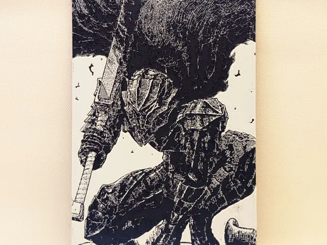Guts Berserker Armor with Sword - HueForge