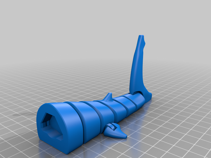 Miniatura 5 do modelo 3D Flexi Shark & Hammerhead Set