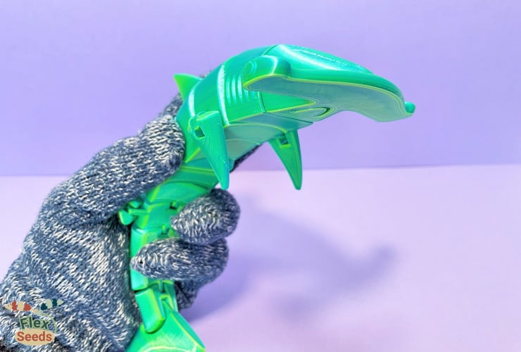 Miniatura 13 do modelo 3D Flexi Shark & Hammerhead Set