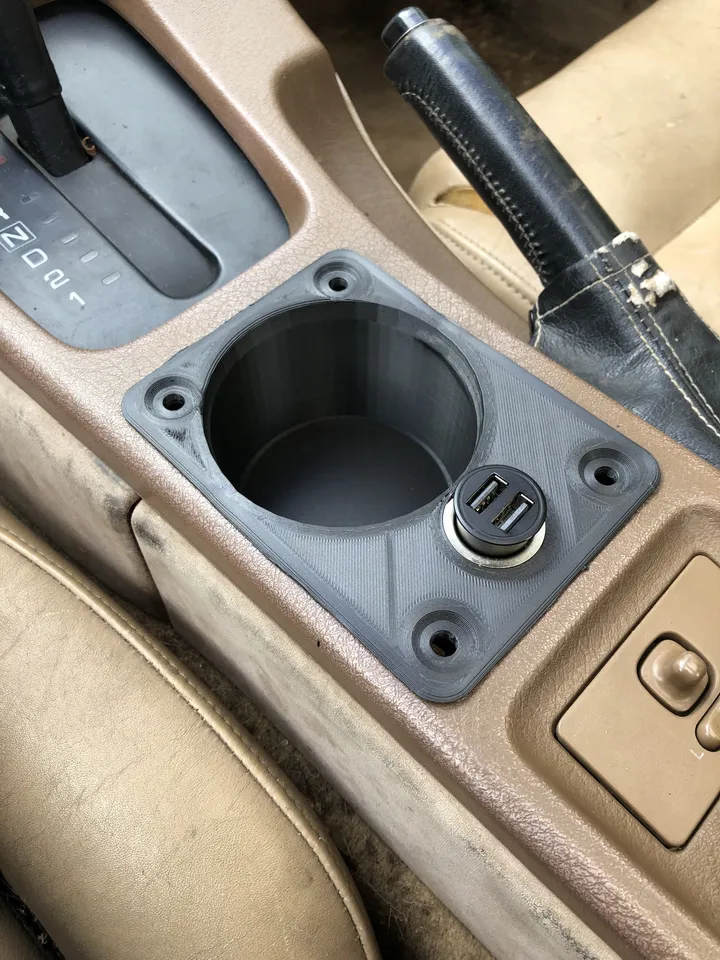 1993 nissan 300 zx cup holder by Epic Drew16 | Download free STL