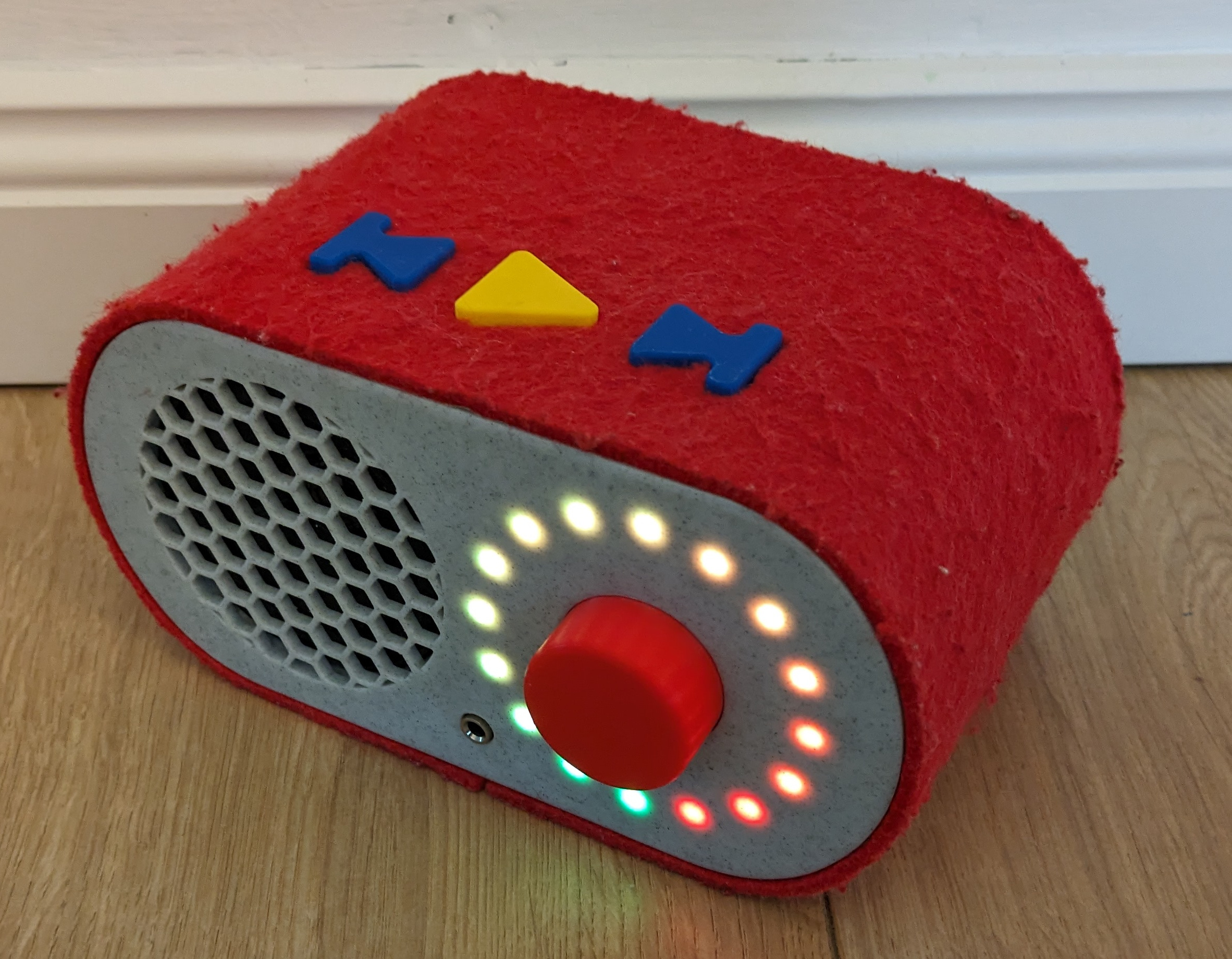 Fully printed ESPuino Radio for Kids
