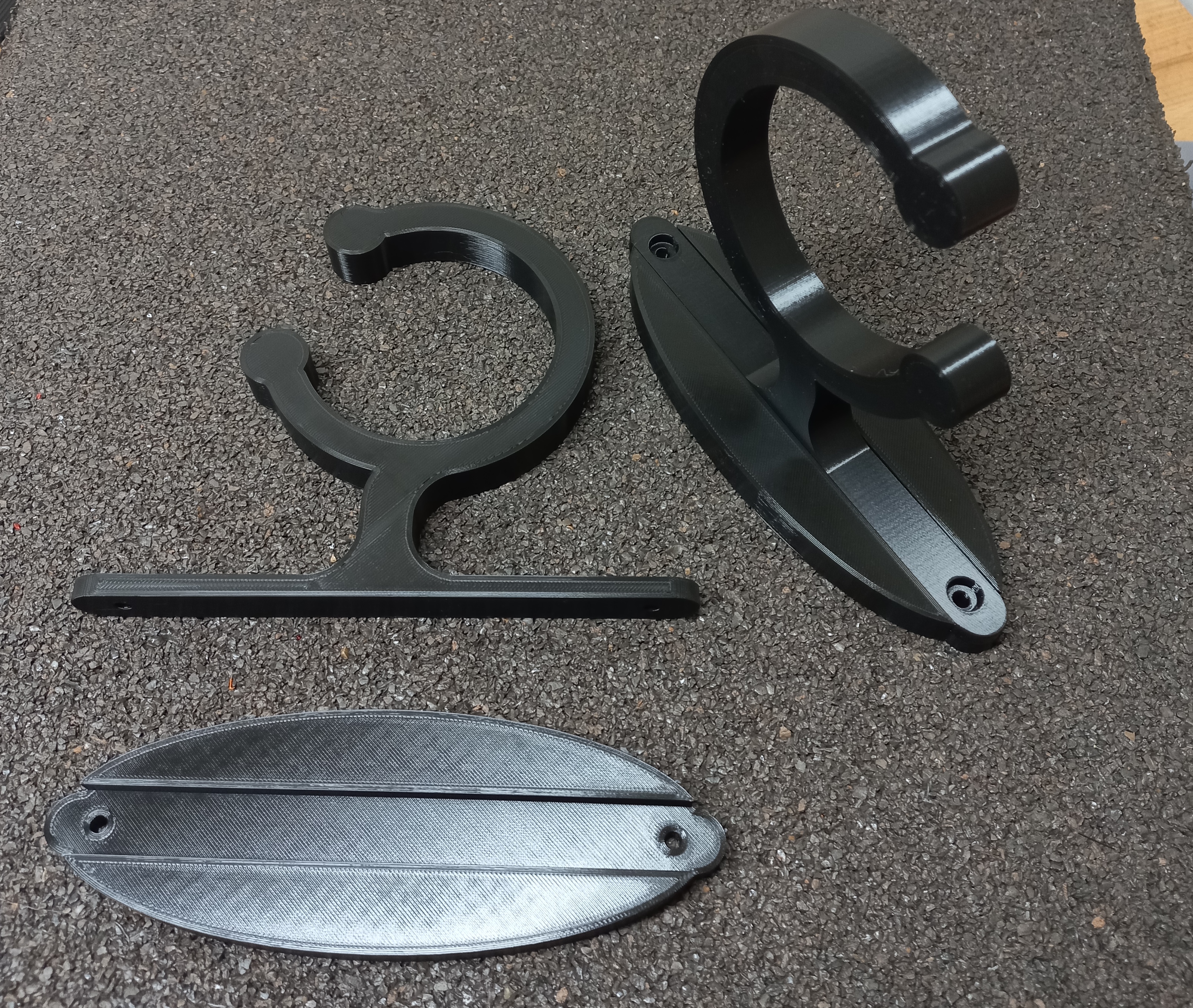 Curtain Hold Back and Rod Holder