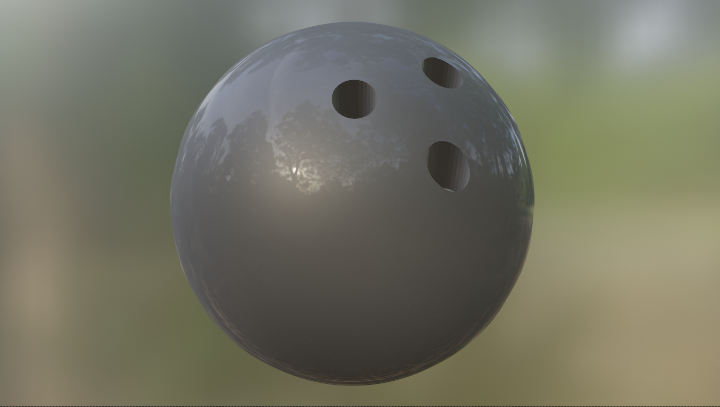 Simple Bowling ball by LeonNow02 Download free STL model