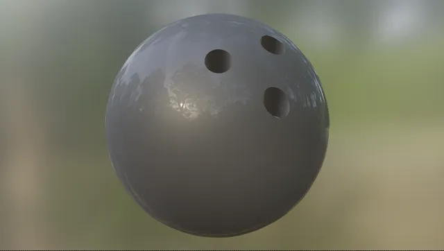 Simple Bowling ball