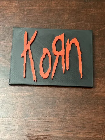 Korn Band Sign