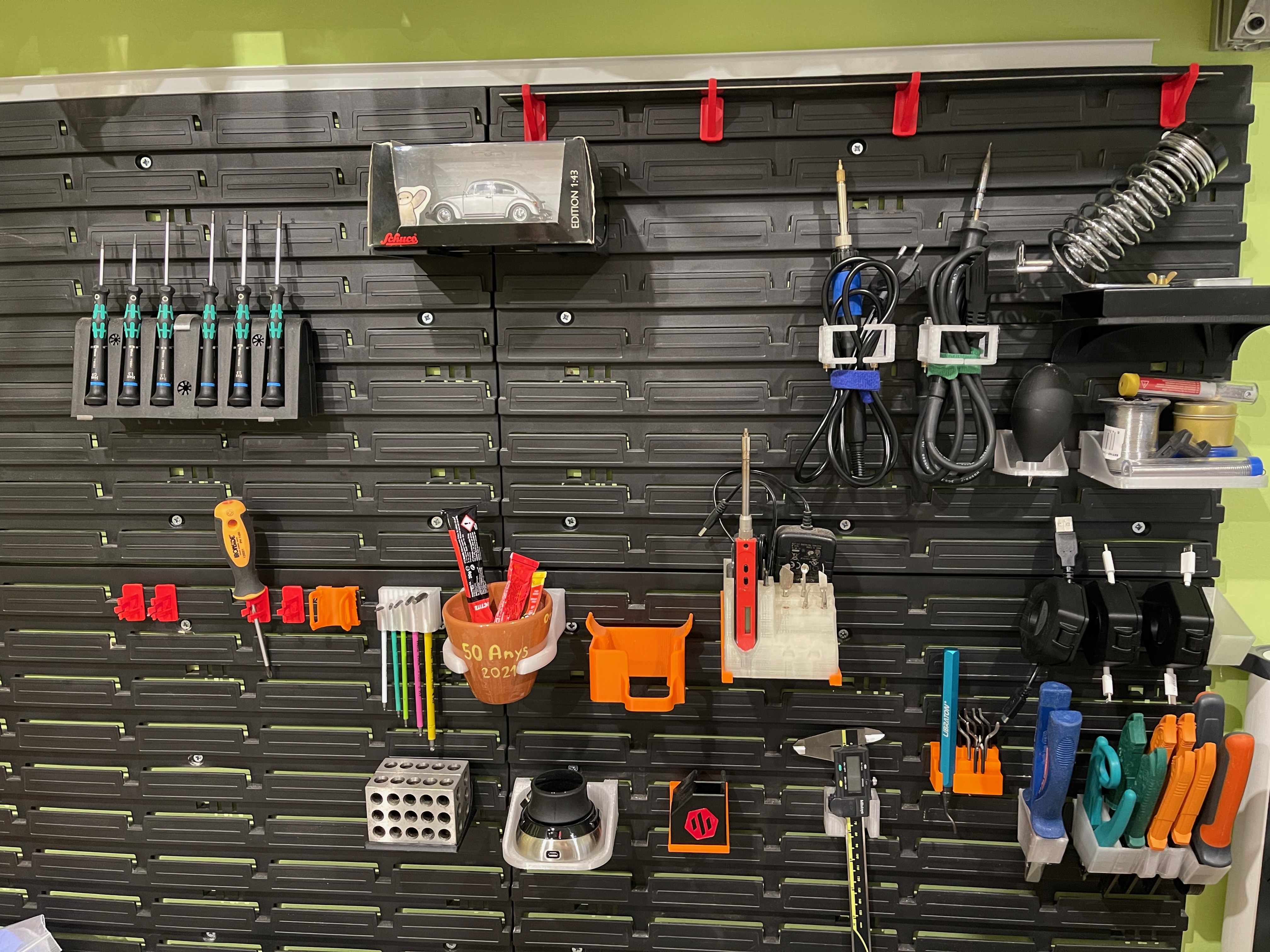 Tool holder & other for toolboard