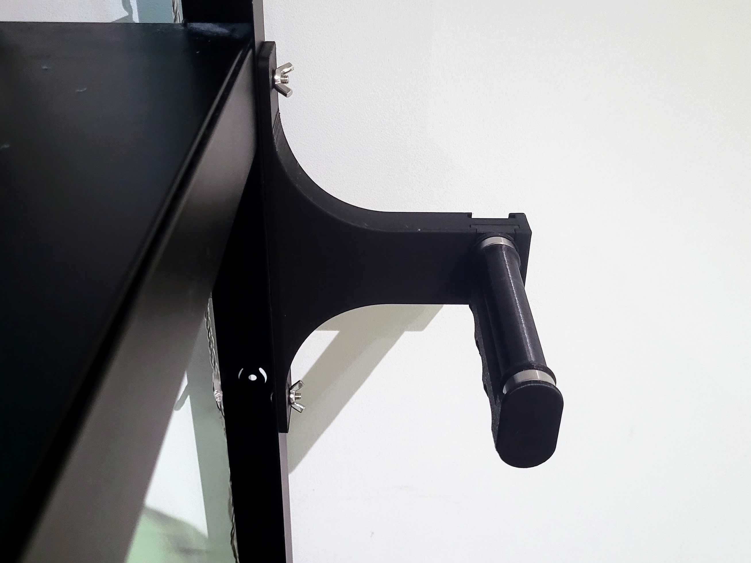 IKEA BROR frontal filament spool mount  (Filler adapter) 3D model thumbnail