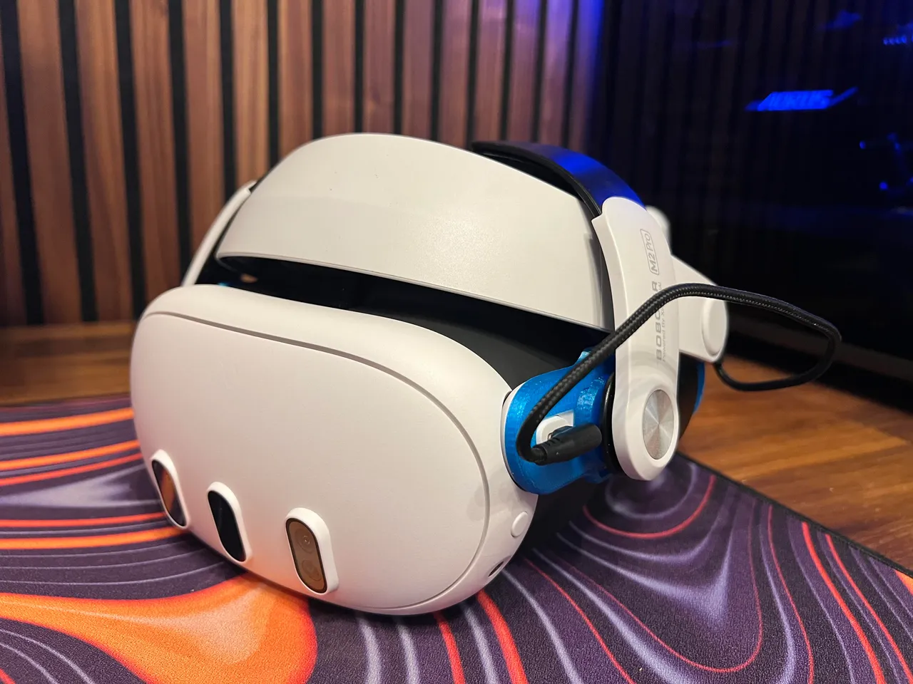 3D printed Bobo VR adapter for using M2 strap with the Quest 3 : r/oculus