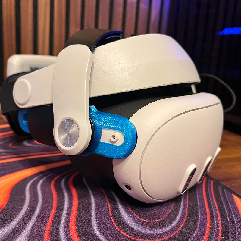 Quest 3 BoboVR M2 Adapter by Tom Hall | Download free STL model
