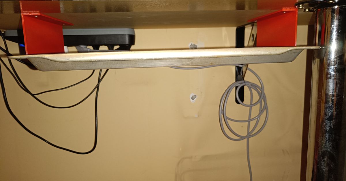 Baking Tray Holder by JoSer Download free STL model