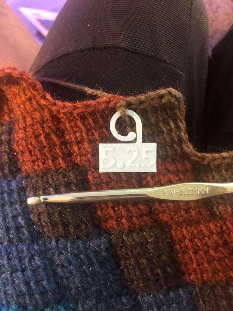 Numbered Stitch Markers (in mm)