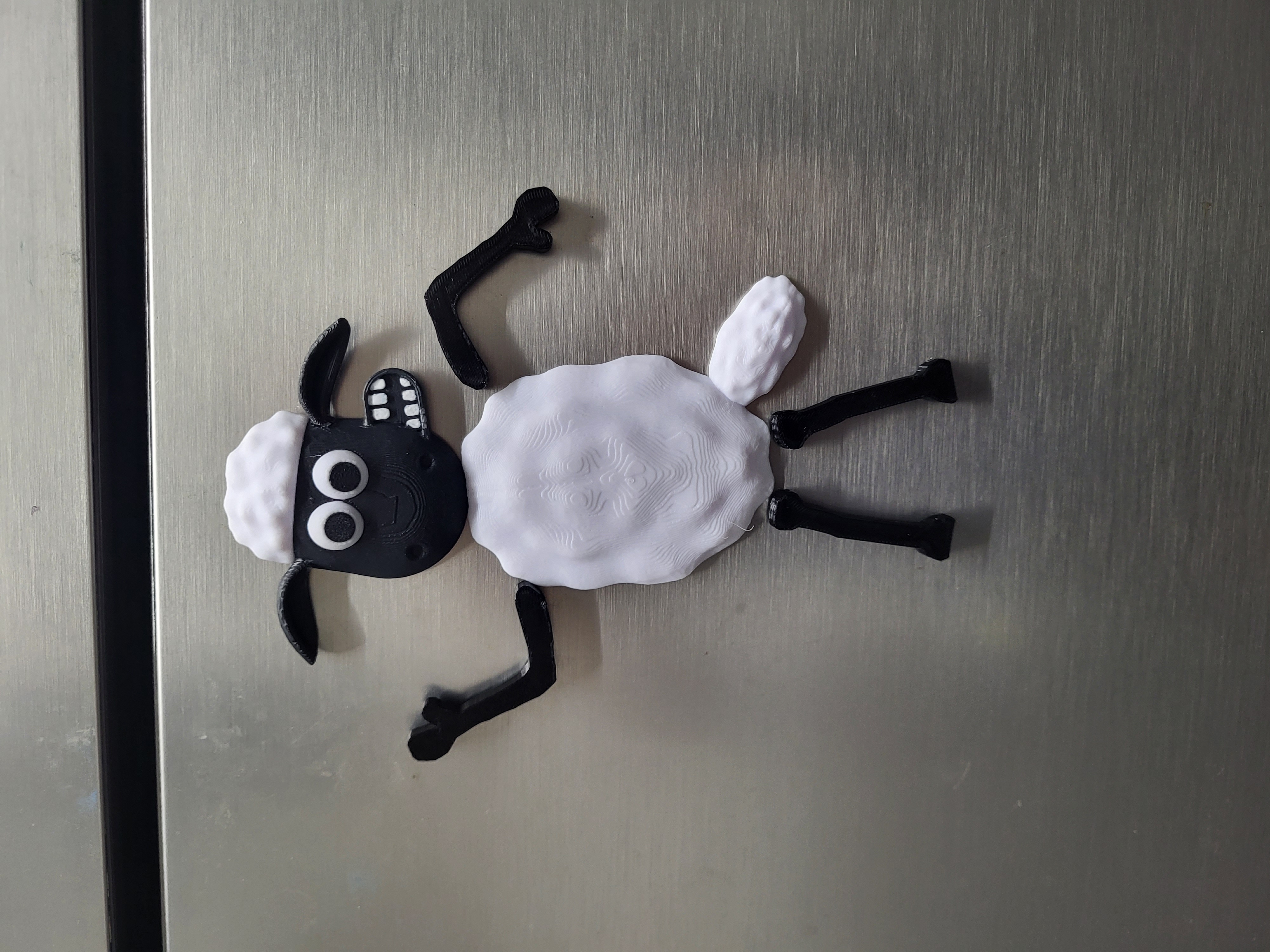 shaun the sheep fridge magnet