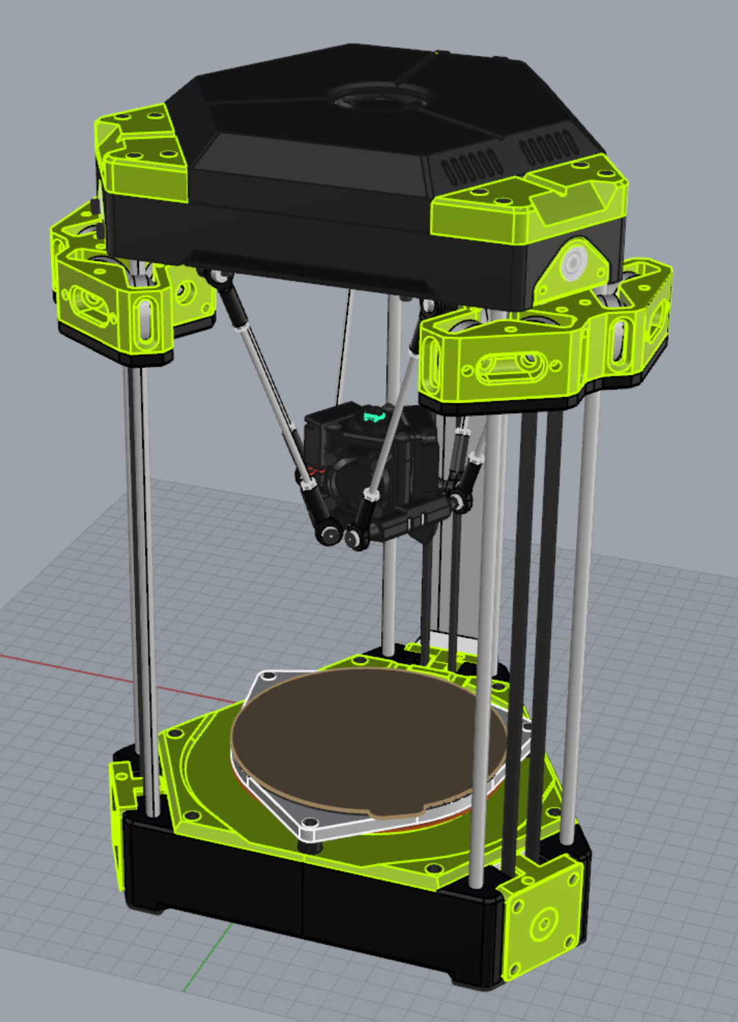 SCRAPY MIN Delta printer