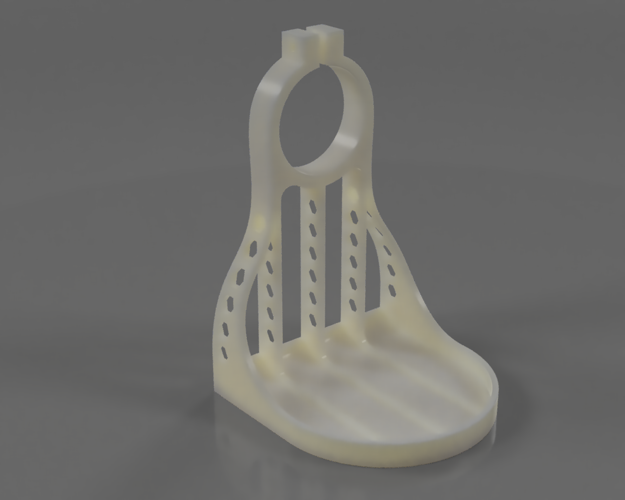 Light and secure laundry detergent cup holder and drip tray