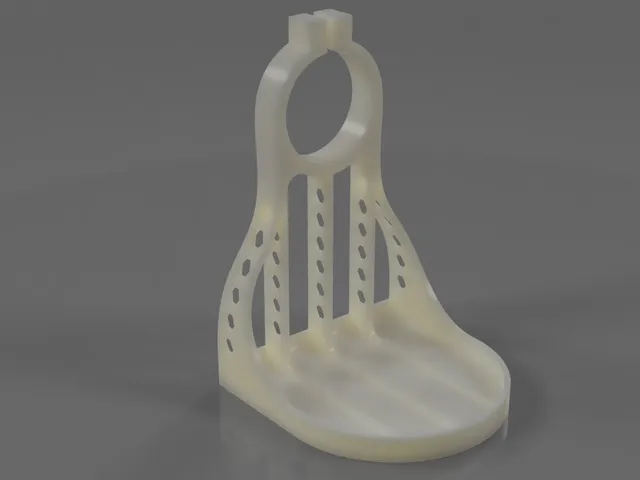Light and secure laundry detergent cup holder and drip tray