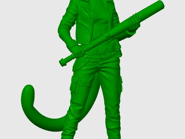Zomboid cat-girl 1