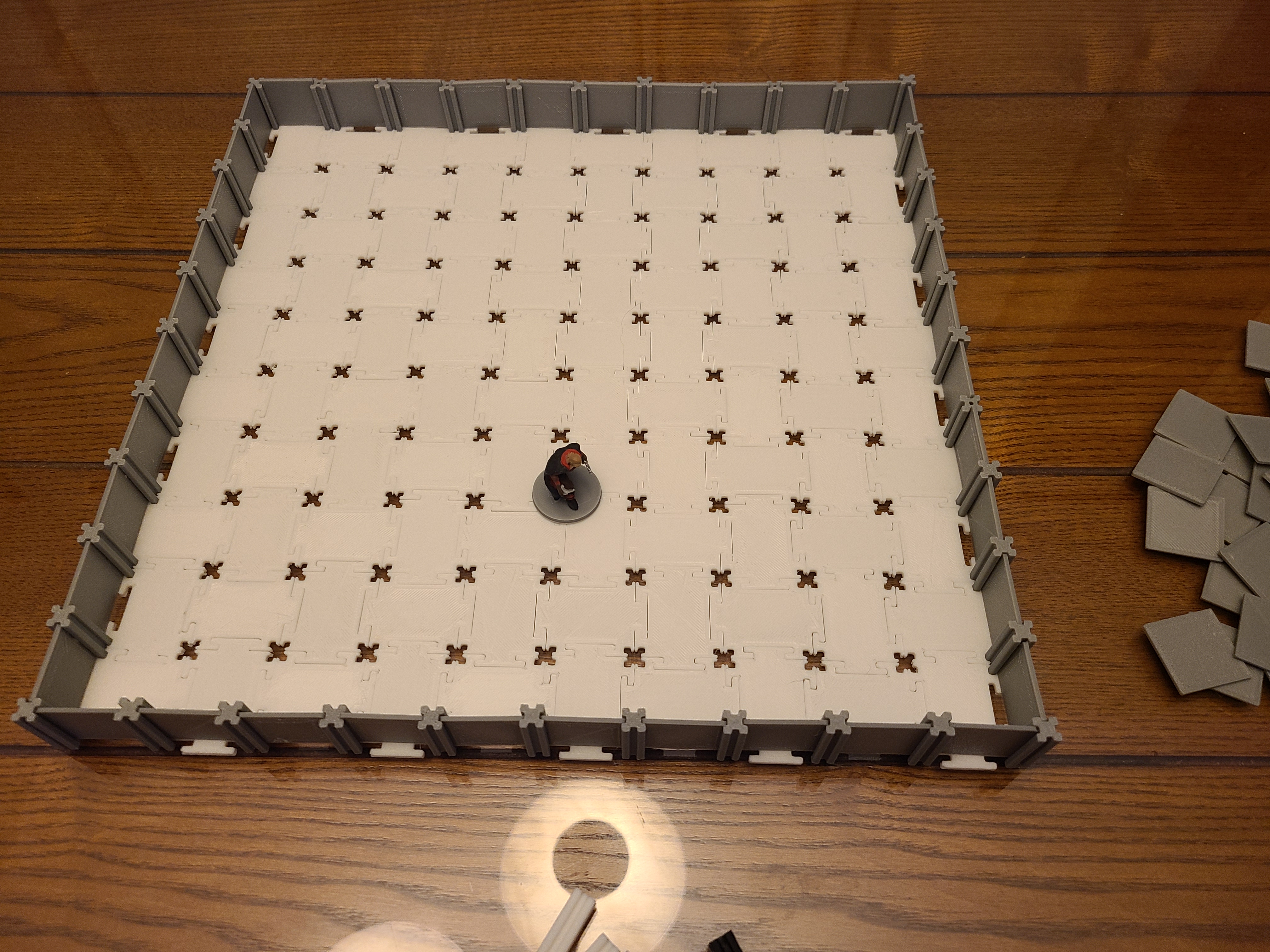 Miniatura 2 do modelo 3D DND Simple modular map