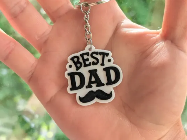 Best Dad - Keychain