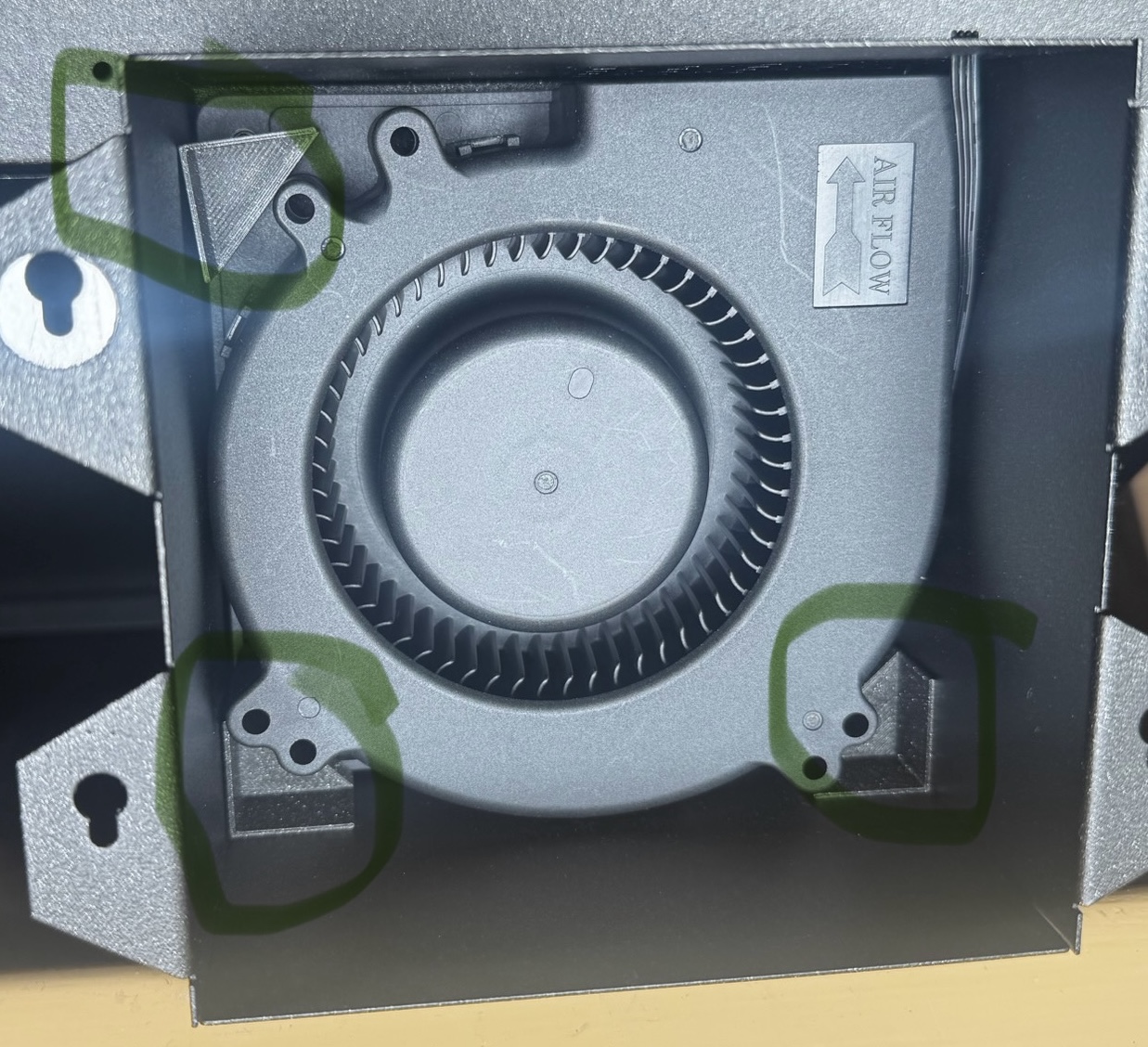 Prusa Core One Advanced Filtration System Fan Noise Fix