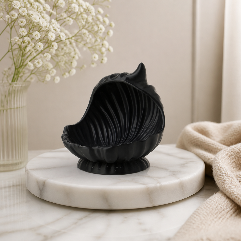 Elegant Shell Jewelry Holder