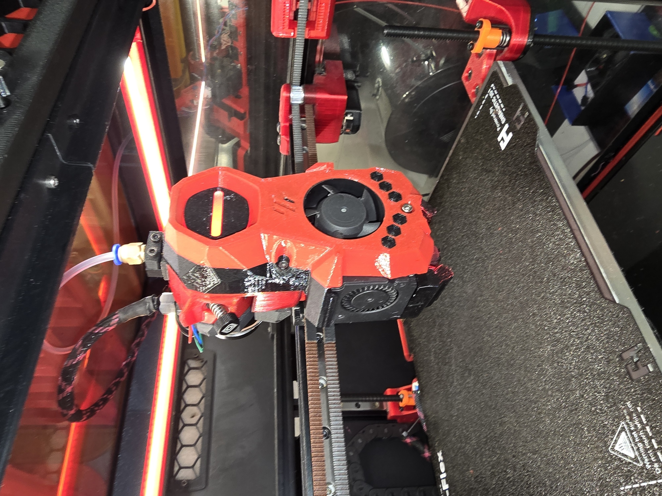 Stealthburner with 4010 Part Fans and 4020/4010 Hotend Fan. BTT EBB 2209