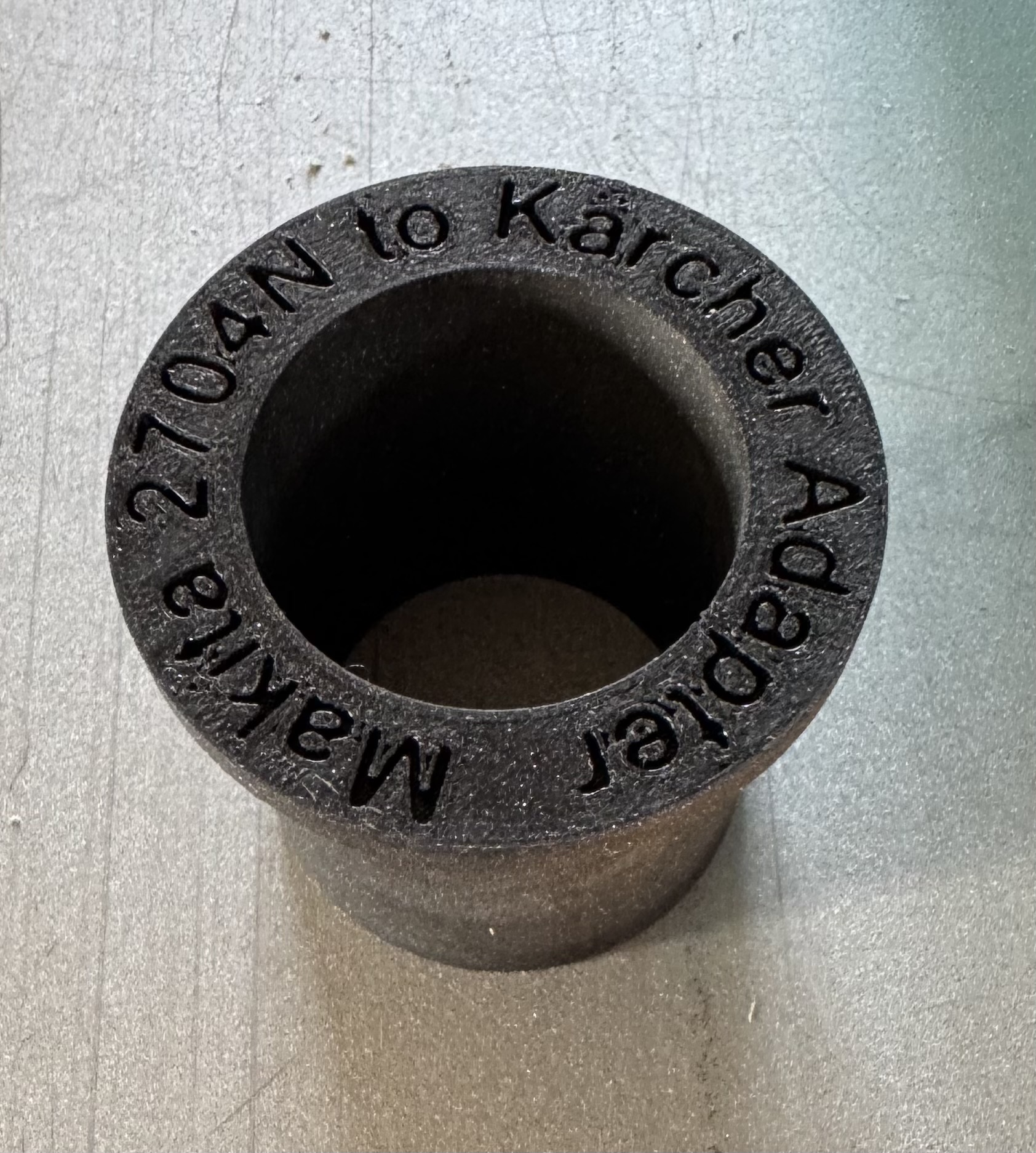 Makita table saw to Kärcher vacuum adapter