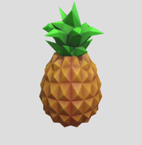 animal company Pineapple 3D model